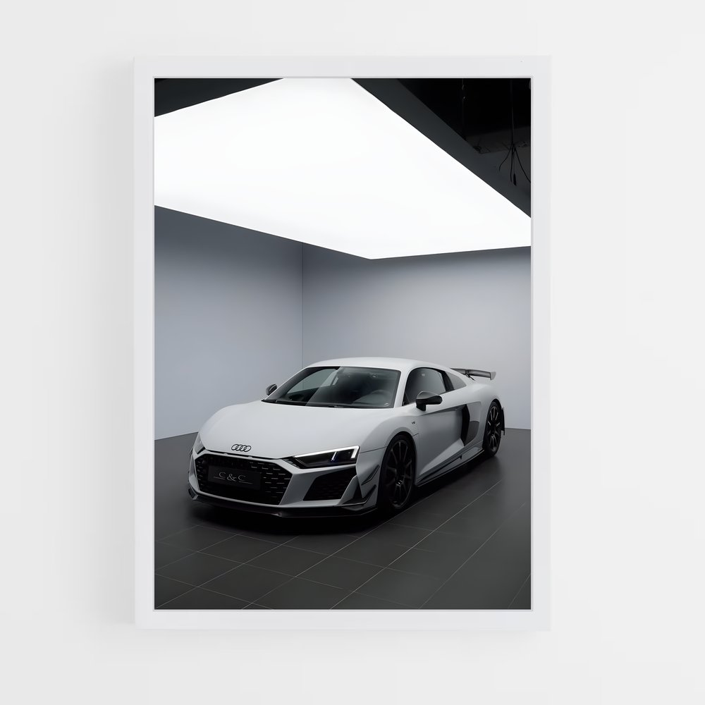 Poster Audi R8 Vision (vue 3)